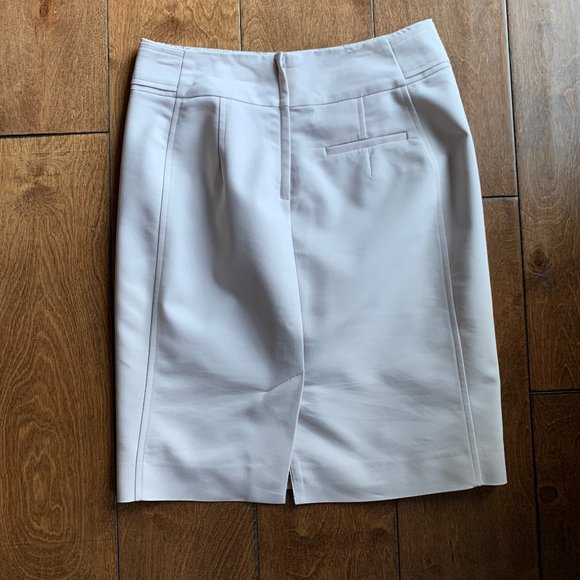 H&M Cream Pencil Skirt with Lining - Picture 3 of 5